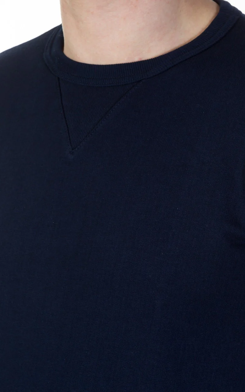Merz b. Schwanen 346 Sweatshirt Ink Blue - Image 5