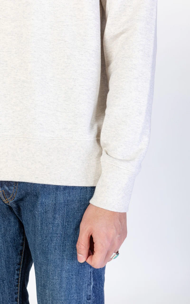 Merz b. Schwanen 346 Sweatshirt Nature Melange - Image 6