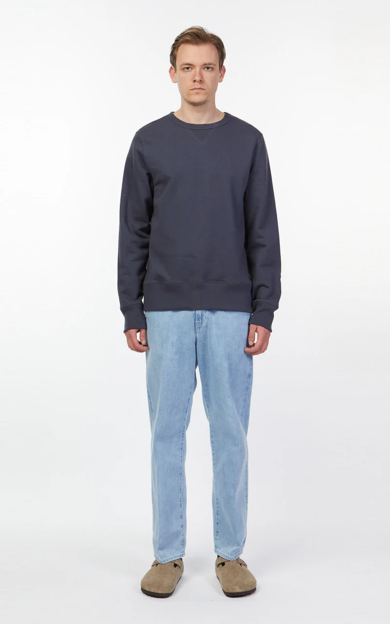 Merz b. Schwanen 346 Sweatshirt Navy - Image 2