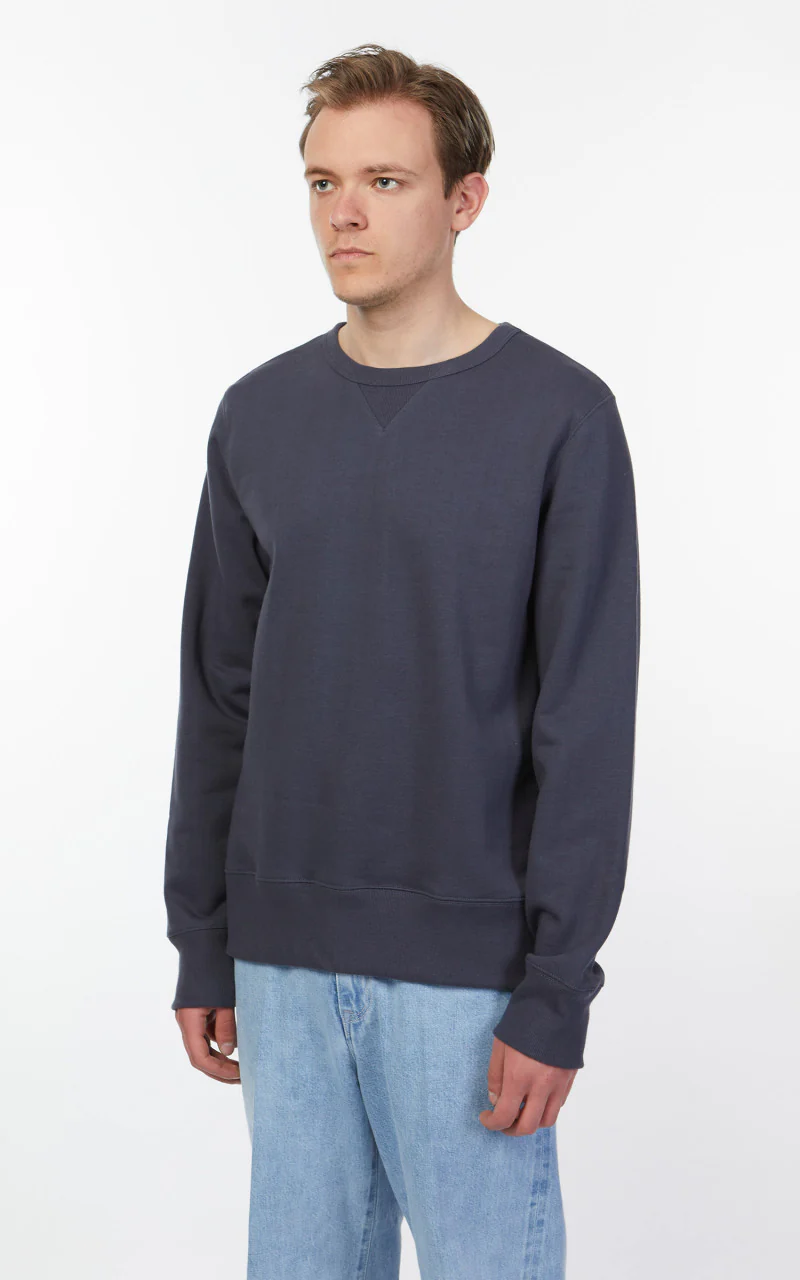 Merz b. Schwanen 346 Sweatshirt Navy - Image 4