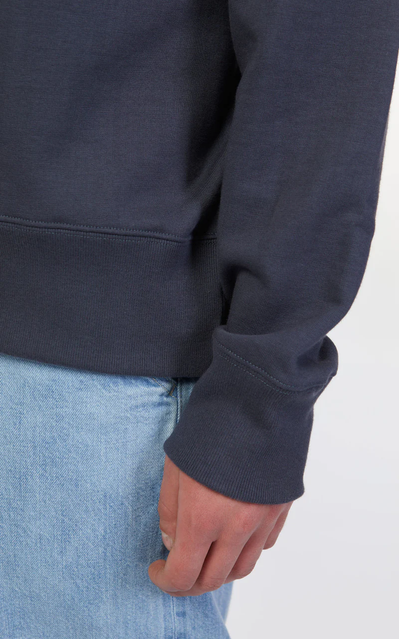 Merz b. Schwanen 346 Sweatshirt Navy - Image 7