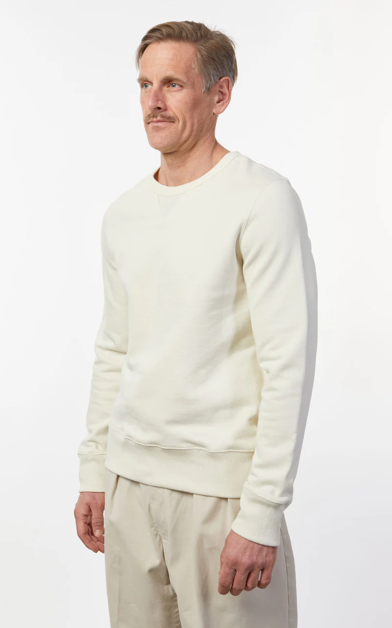 Merz b. Schwanen 346 Sweatshirt Oat - Image 3