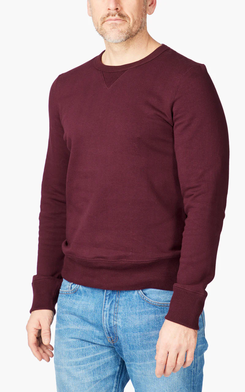 Merz b. Schwanen 346 Sweatshirt Ruby Red - Image 2
