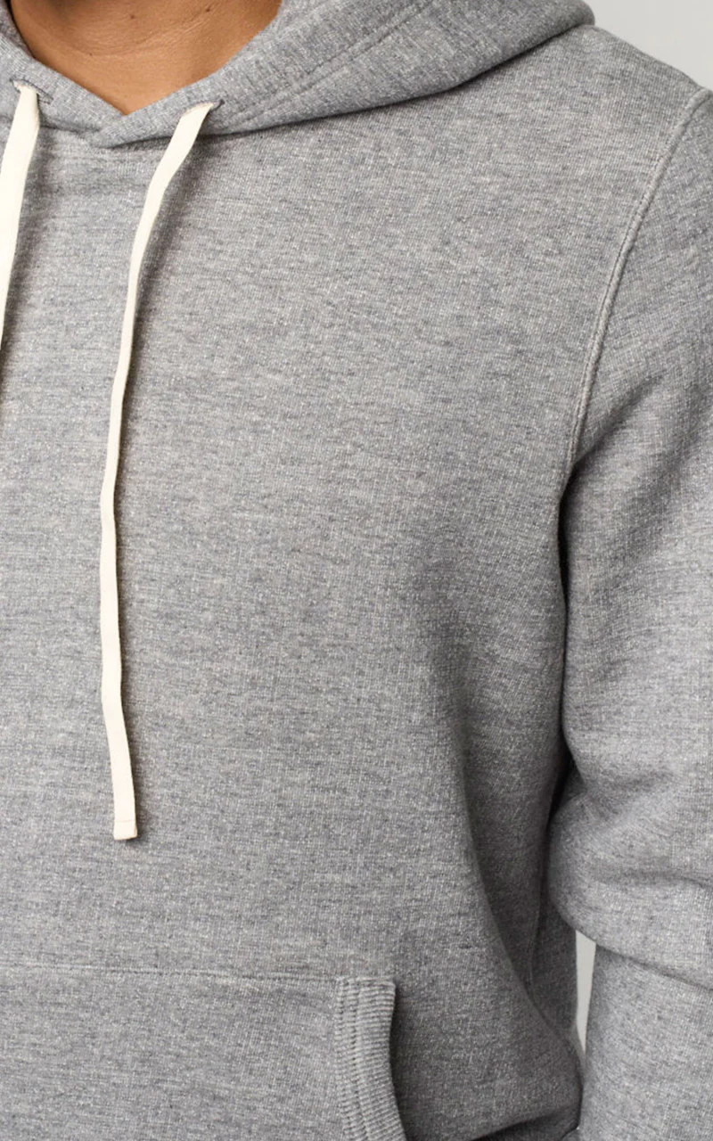 Merz b. Schwanen 382 Hooded Sweater Anthracite Melange - Image 6
