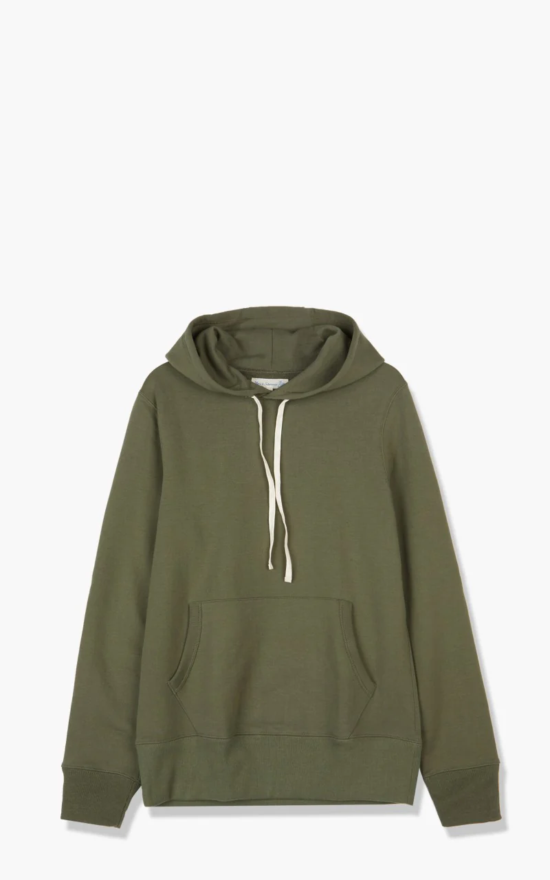 Merz b. Schwanen 382 Hooded Sweater Army
