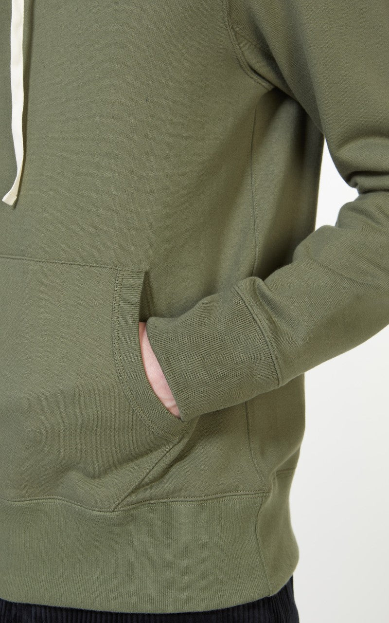 Merz b. Schwanen 382 Hooded Sweater Army - Image 6