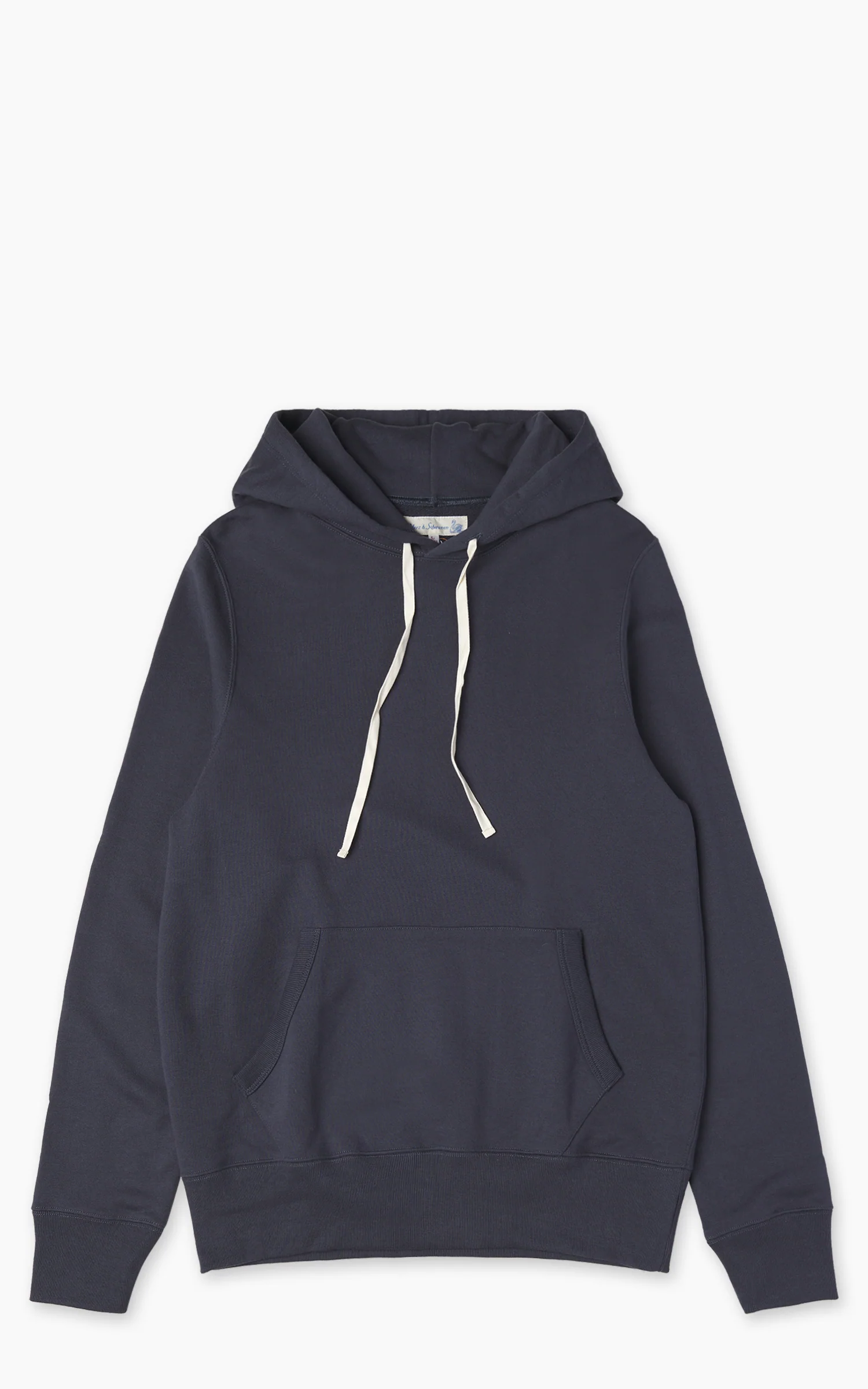 Merz b. Schwanen 382 Hooded Sweater Navy
