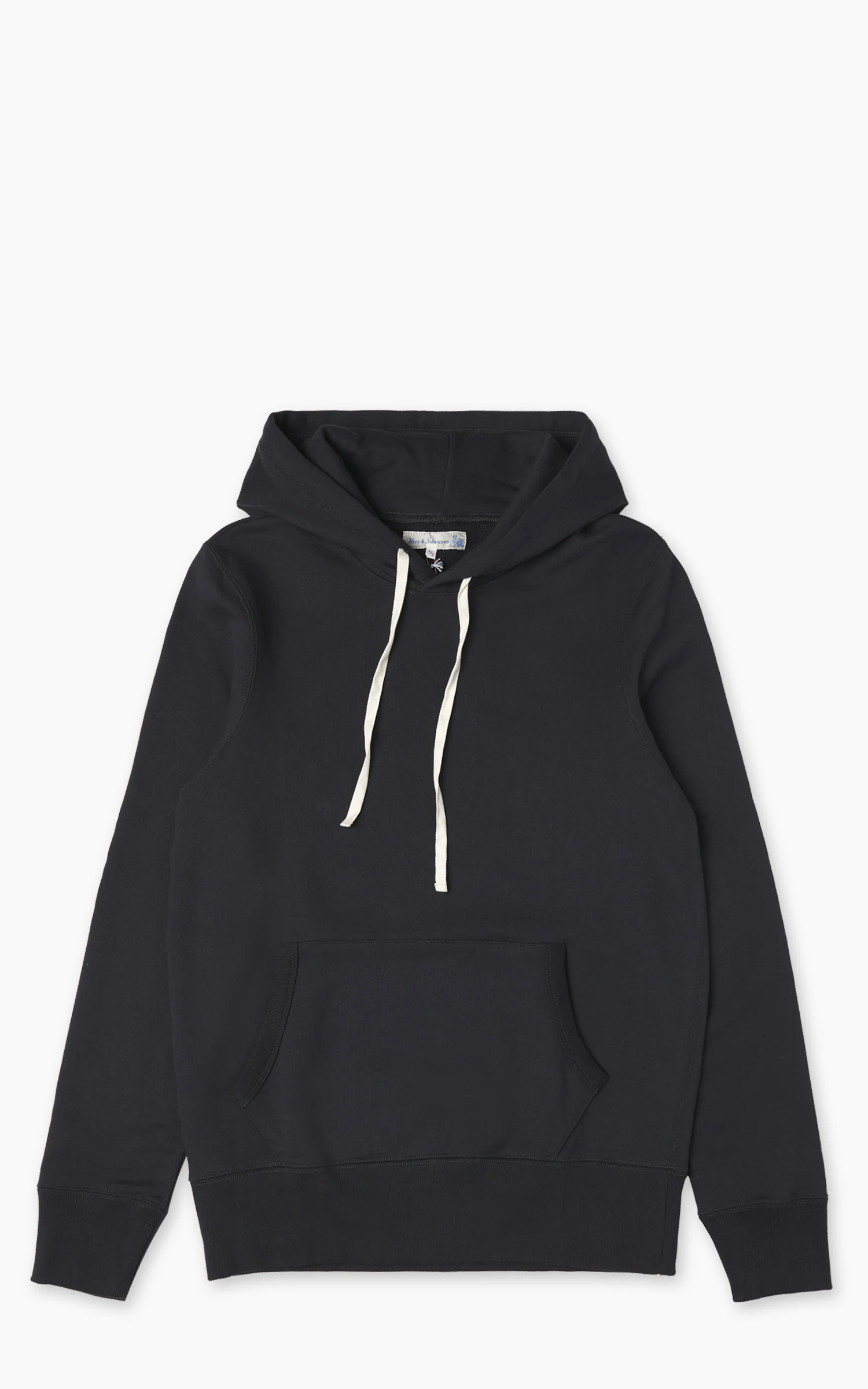Merz b. Schwanen 382 Hooded Sweater Charcoal