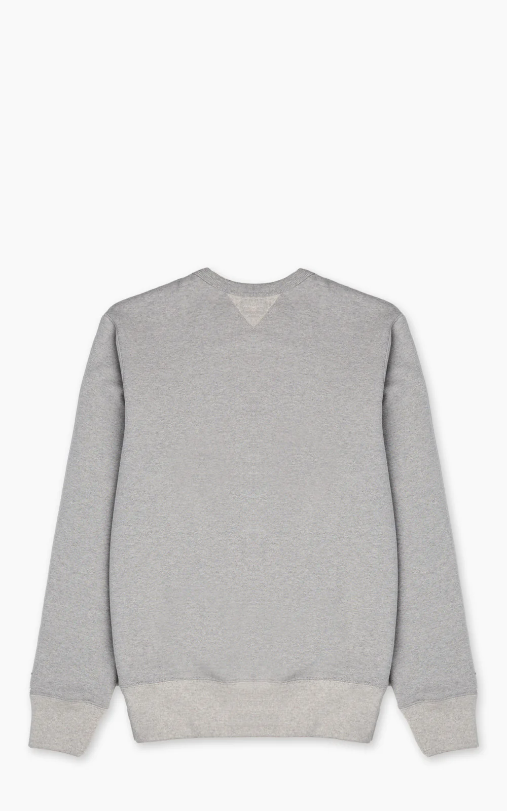 Merz b. Schwanen 3M46 Sturdy Loopback Fleece Sweatshirt Grey Melange - Image 3