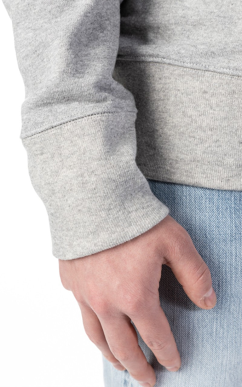Merz b. Schwanen 3S48 Heavy Sweatshirt Greymelange - Image 5