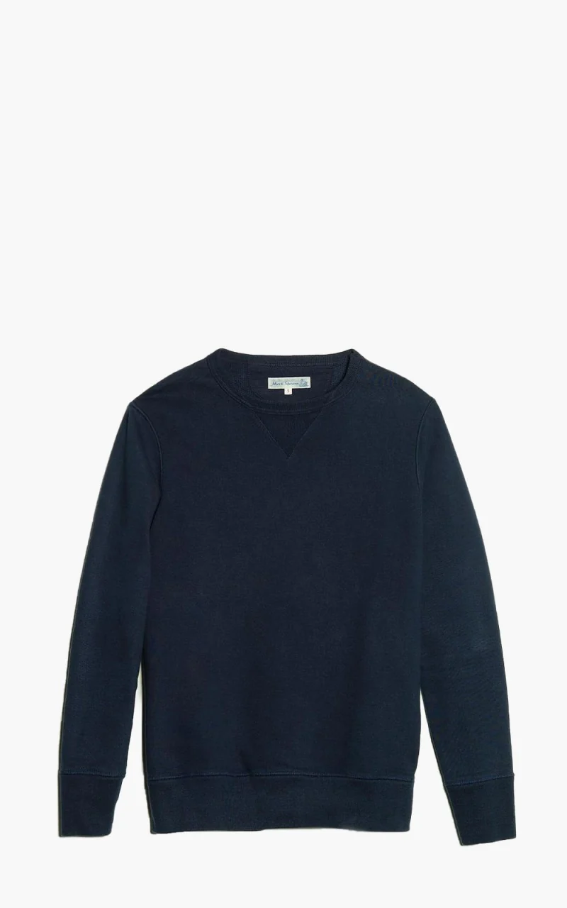 Merz b. Schwanen 3S48 Heavy Sweatshirt Ink Blue