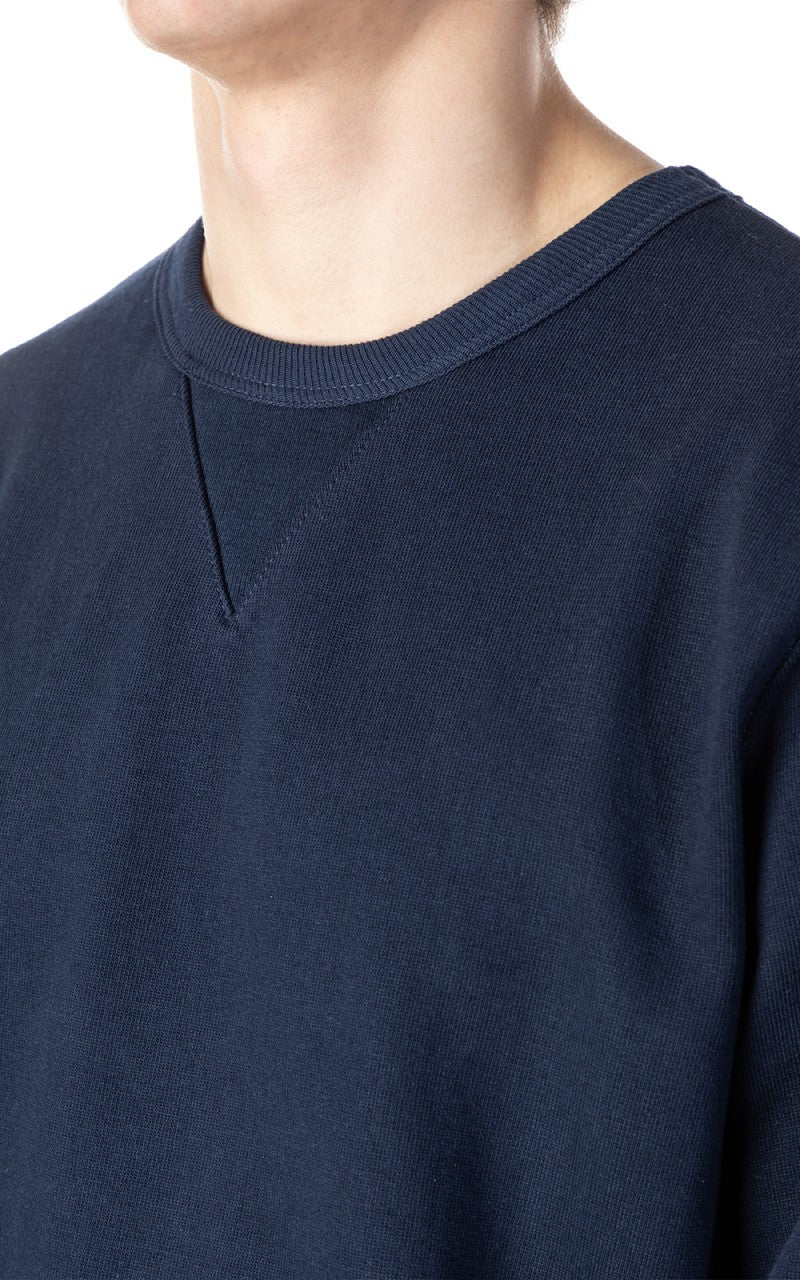Merz b. Schwanen 3S48 Heavy Sweatshirt Ink Blue - Image 4