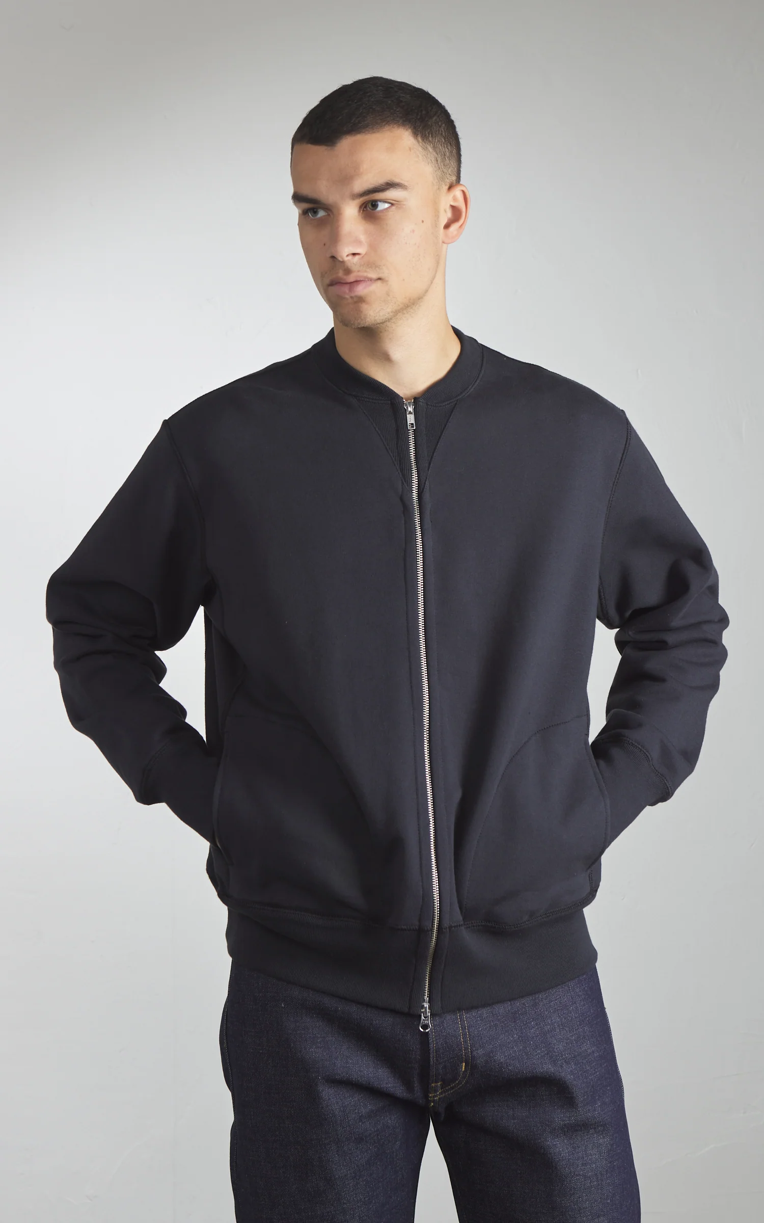 Merz b. Schwanen 3s83 Jacket Charcoal - Image 5