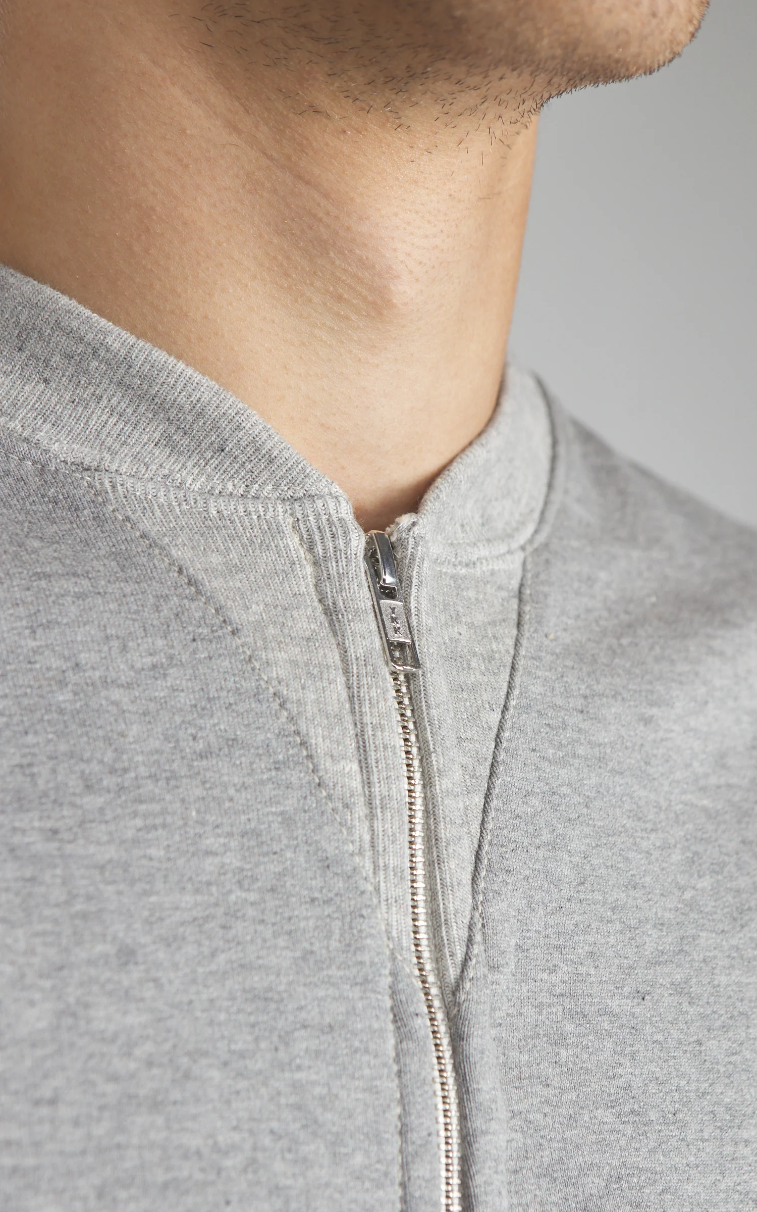 Merz b. Schwanen 3s83 Jacket Grey Melange - Image 4