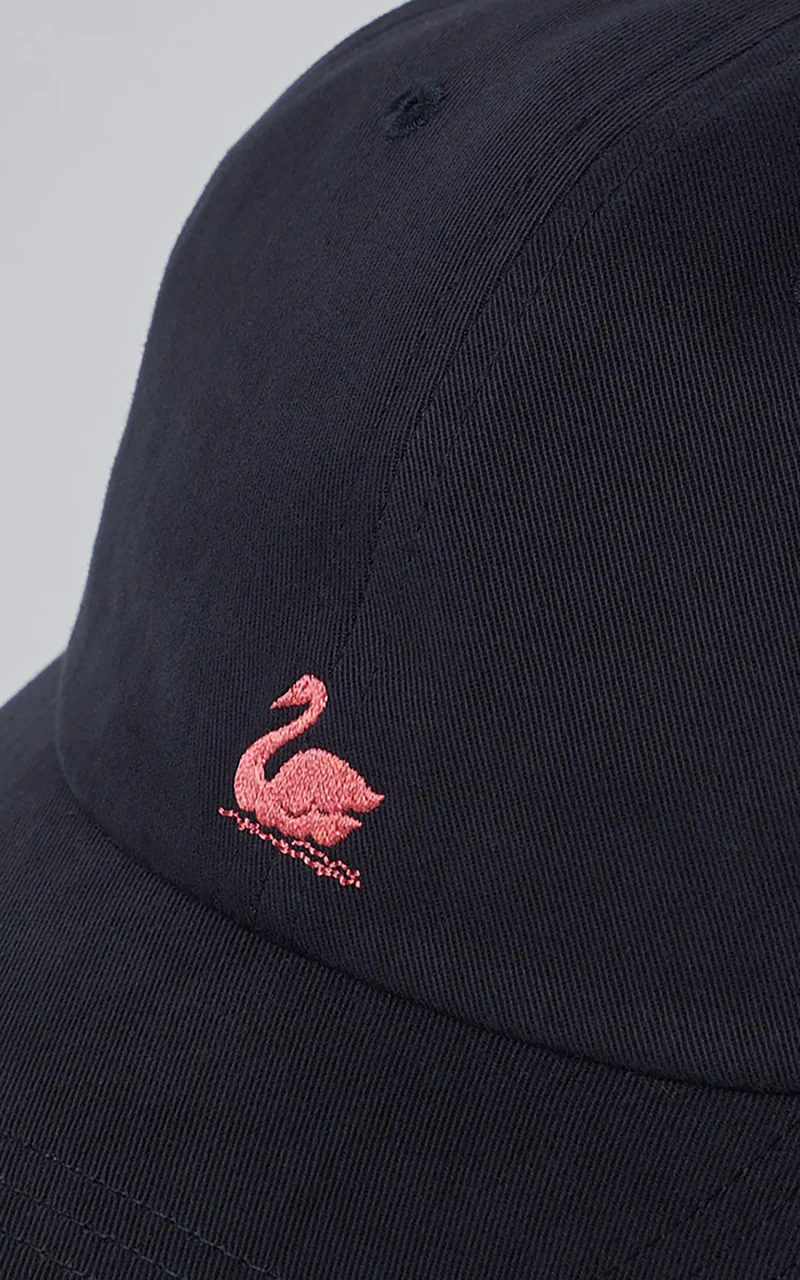 Merz b. Schwanen CAP01 Swan Logo Cap Charcoal - Image 3