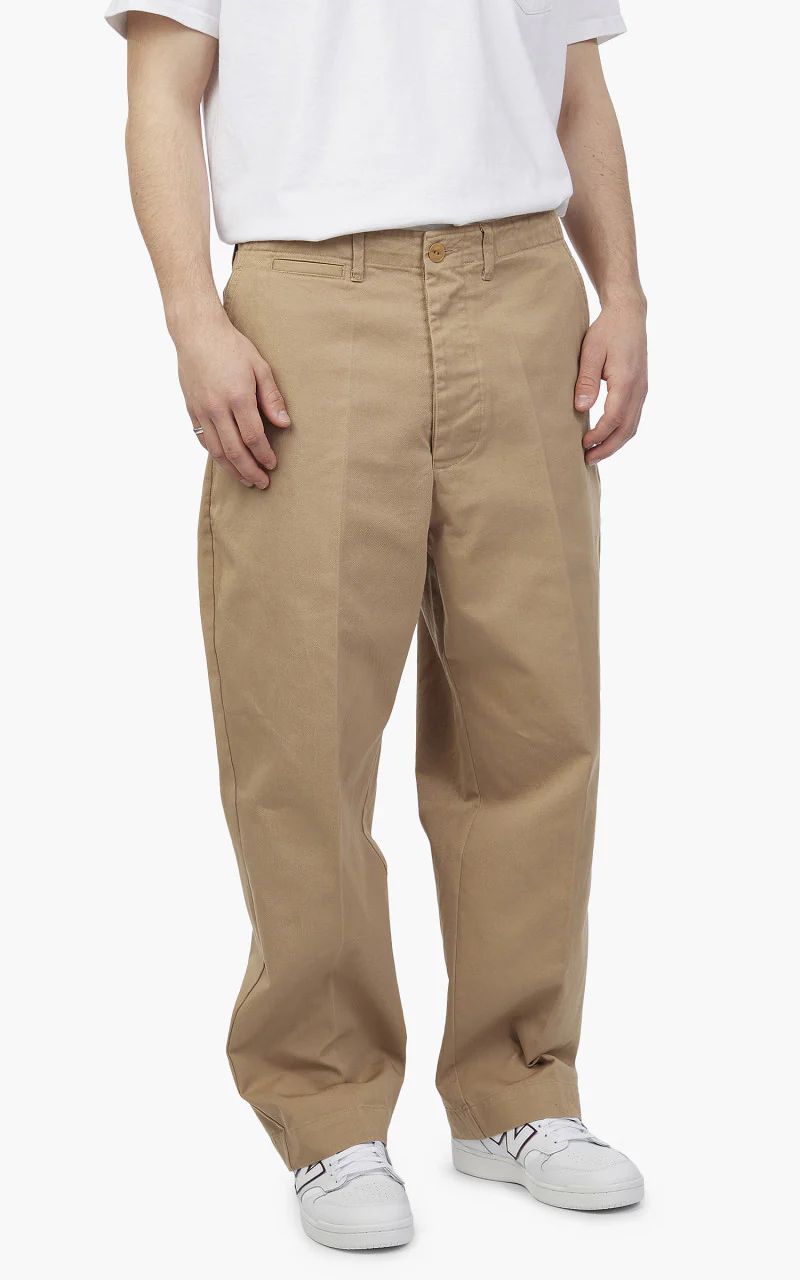 Merz b. Schwanen CHINO01 Chino Relaxed Khaki - Image 2