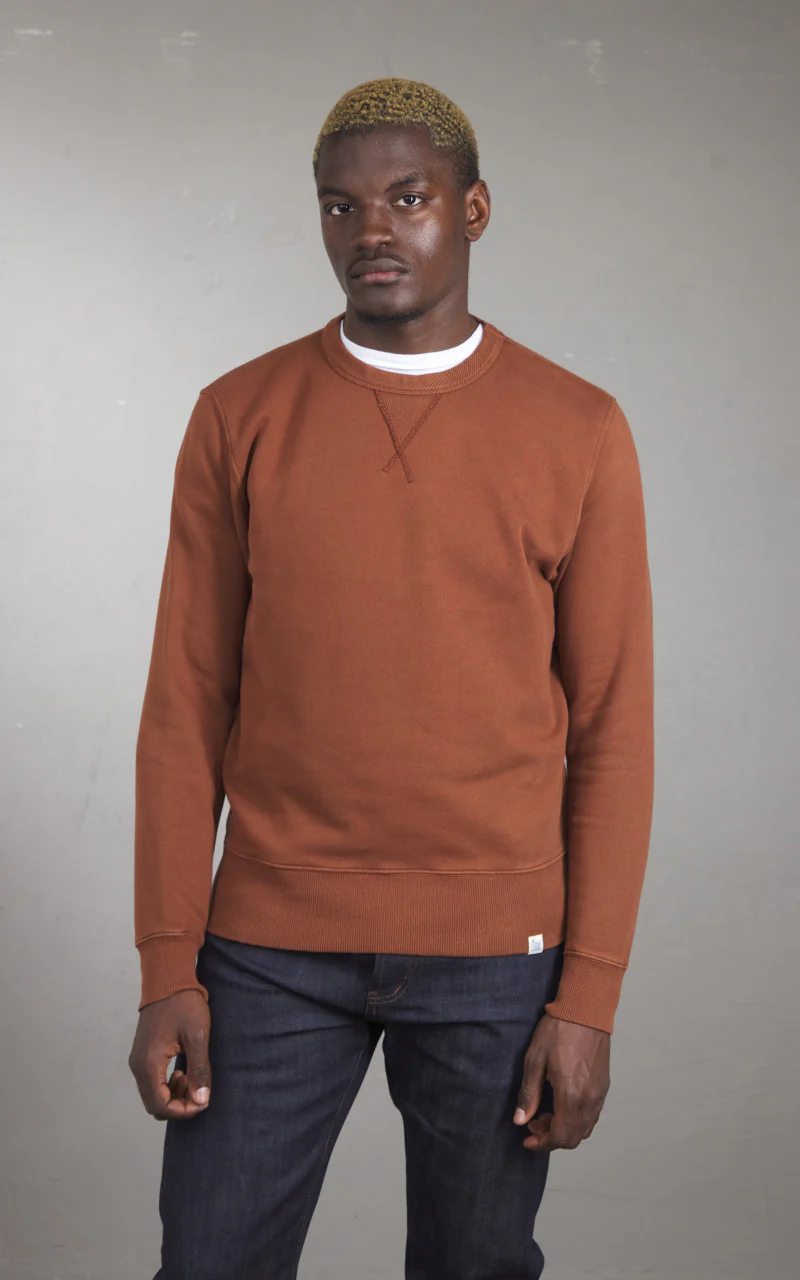 Merz b. Schwanen CSW28 Sweatshirt Chestnut - Image 2