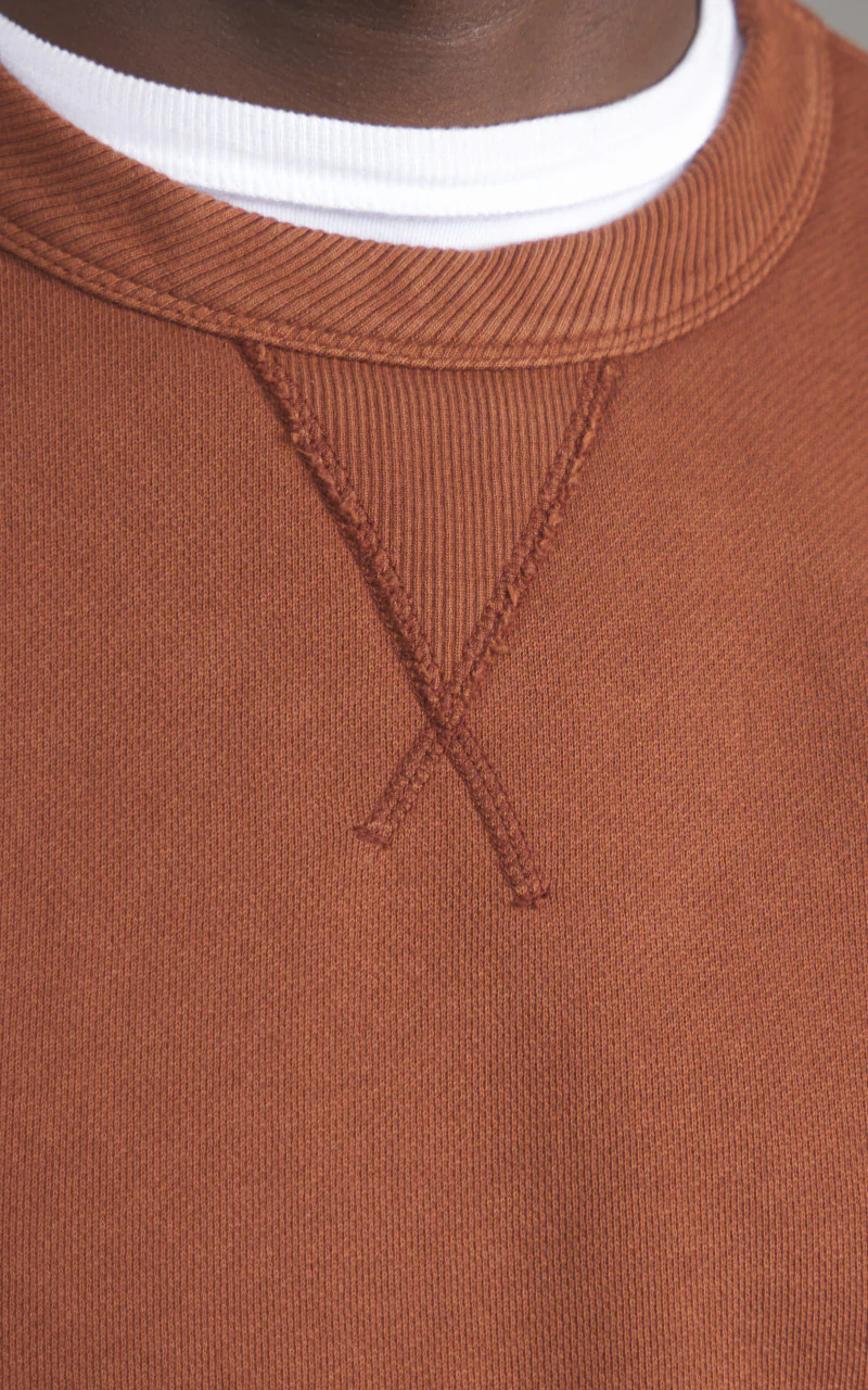 Merz b. Schwanen CSW28 Sweatshirt Chestnut - Image 4
