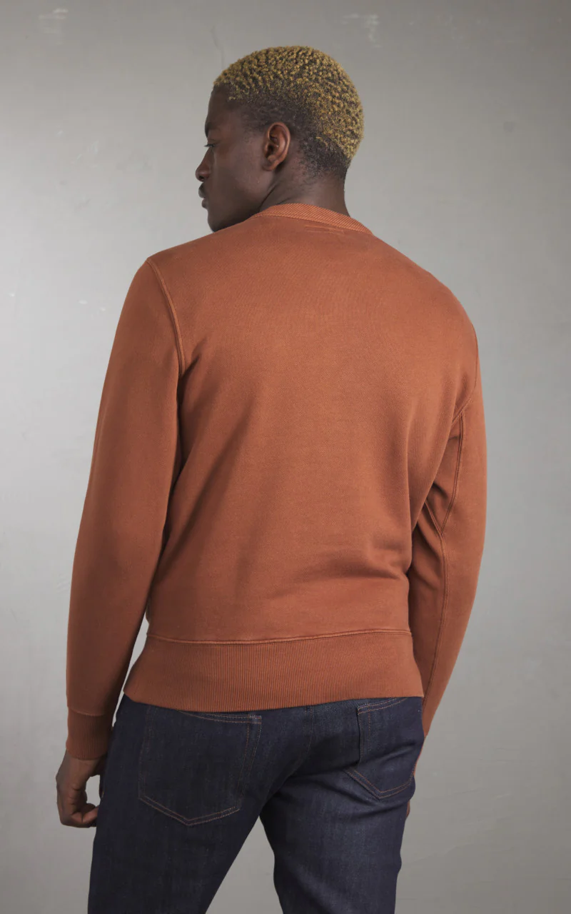 Merz b. Schwanen CSW28 Sweatshirt Chestnut - Image 6
