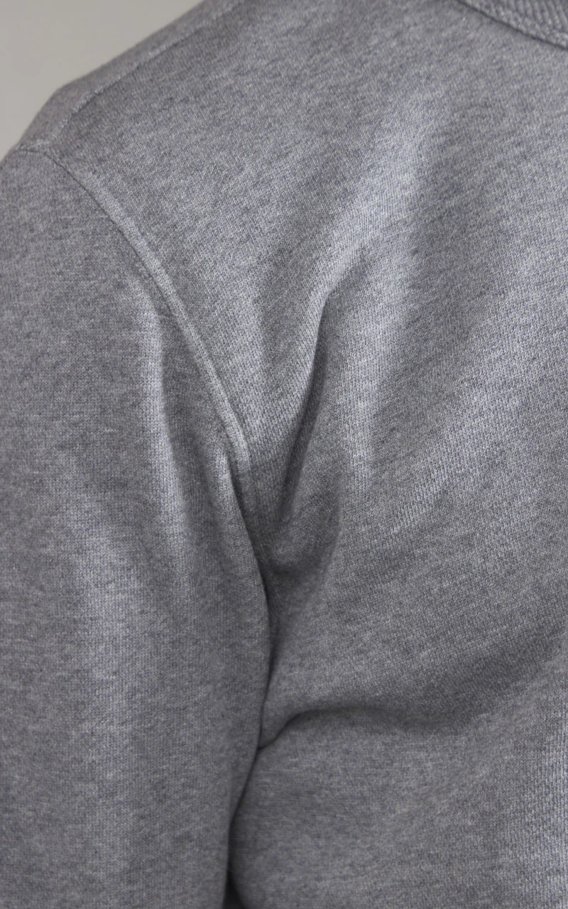 Merz b. Schwanen CSW28 Sweatshirt Grey Melange - Image 5