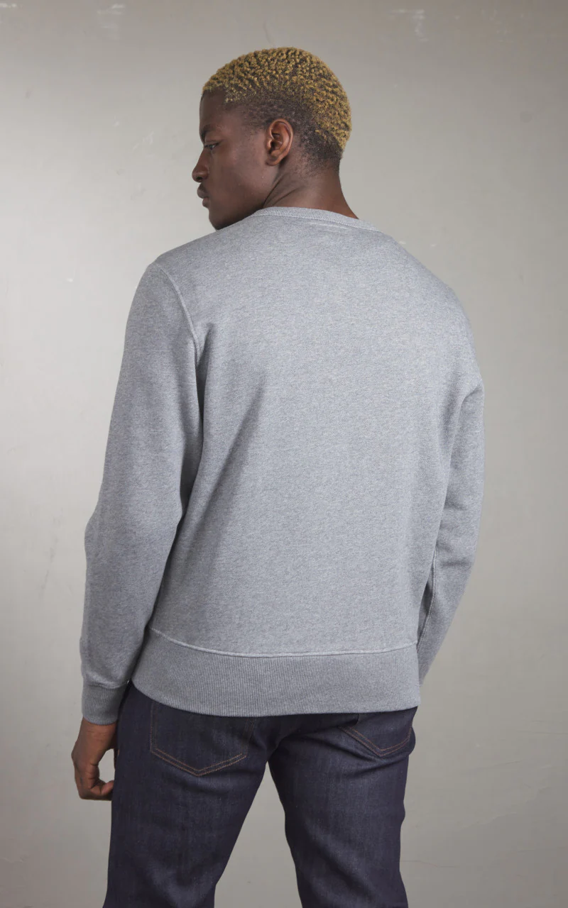 Merz b. Schwanen CSW28 Sweatshirt Grey Melange - Image 6