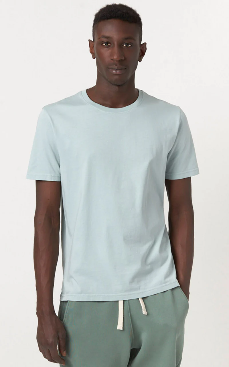 Merz b. Schwanen CT02 Crew Neck Tee Ice - Image 2