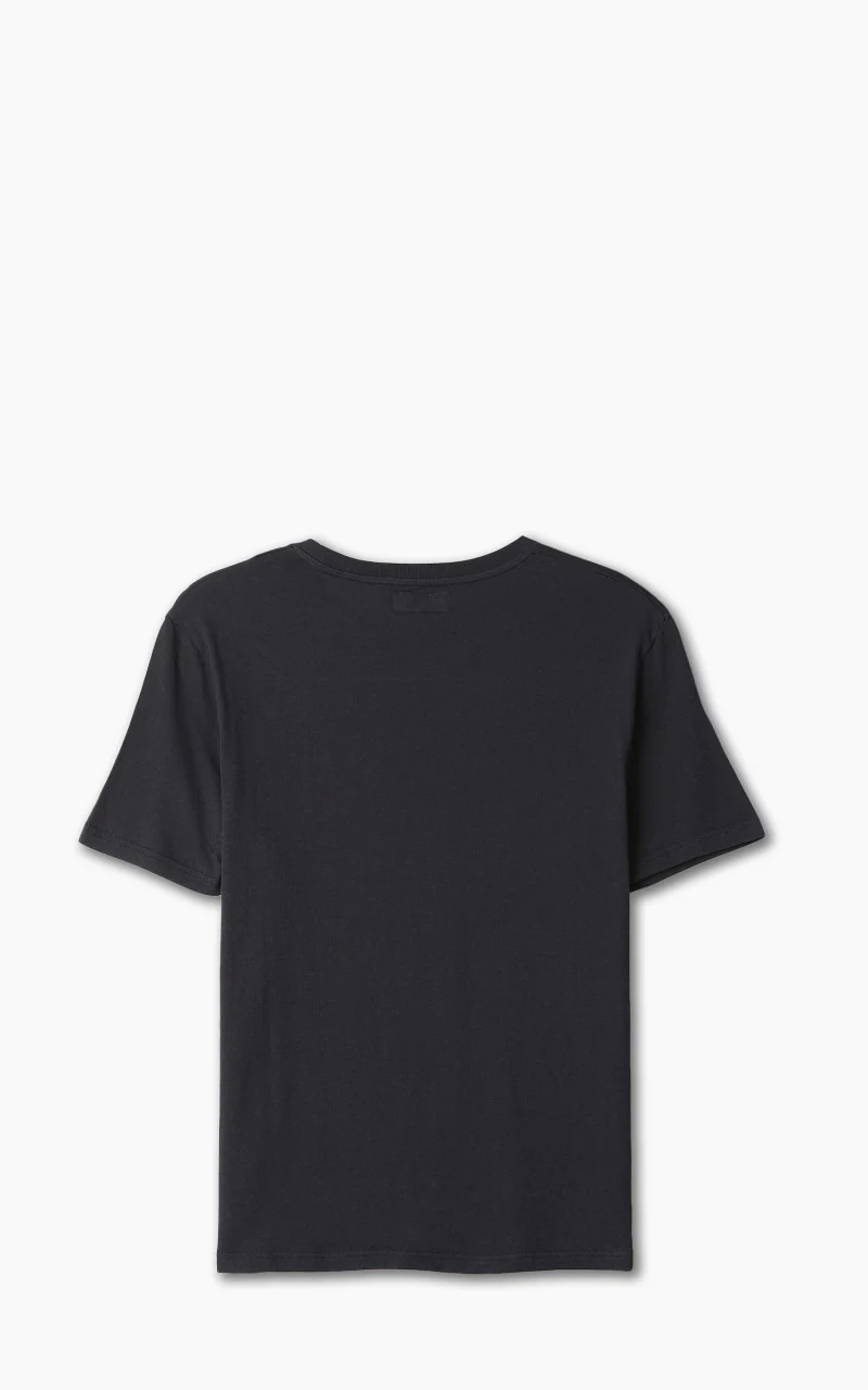 Merz b. Schwanen CT02VJ Crew Neck Tee Charcoal - Image 3