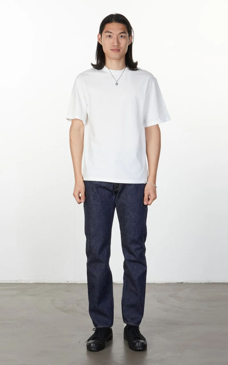 Merz b. Schwanen CTOS02 Oversized Crew Neck Tee White - Image 2
