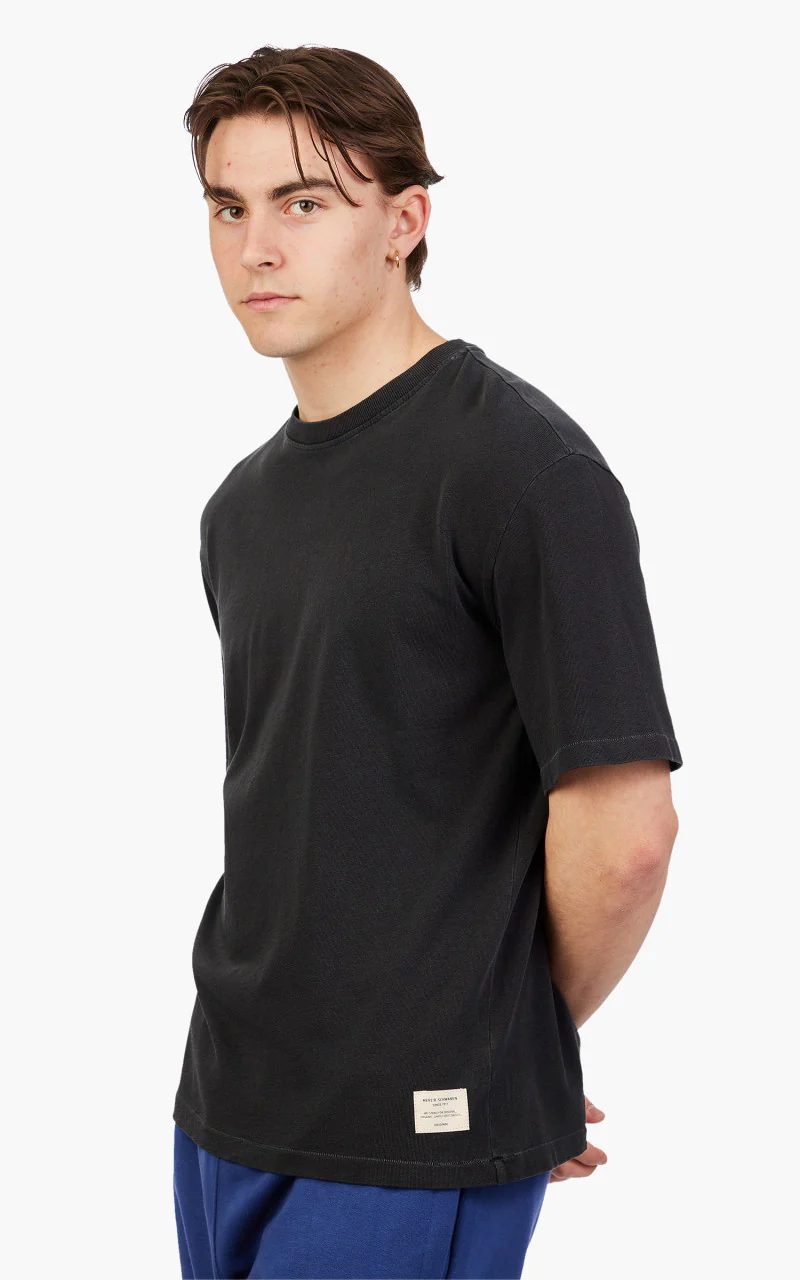 Merz b. Schwanen CTOS04 Oversized Crew Neck Tee Graphite - Image 4