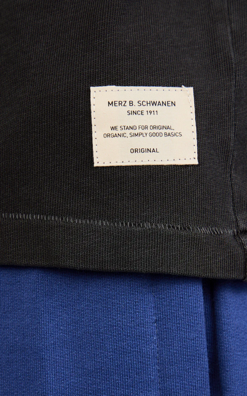 Merz b. Schwanen CTOS04 Oversized Crew Neck Tee Graphite - Image 6
