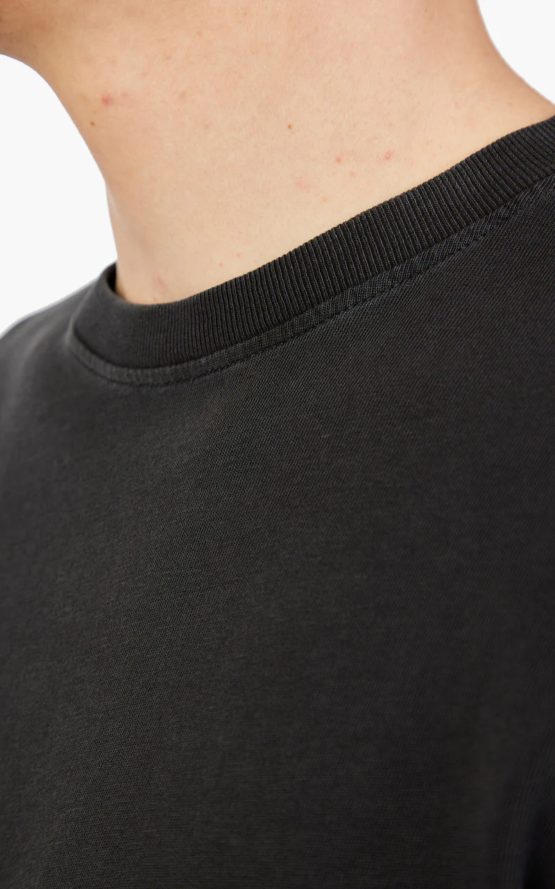 Merz b. Schwanen CTOS04 Oversized Crew Neck Tee Graphite - Image 7