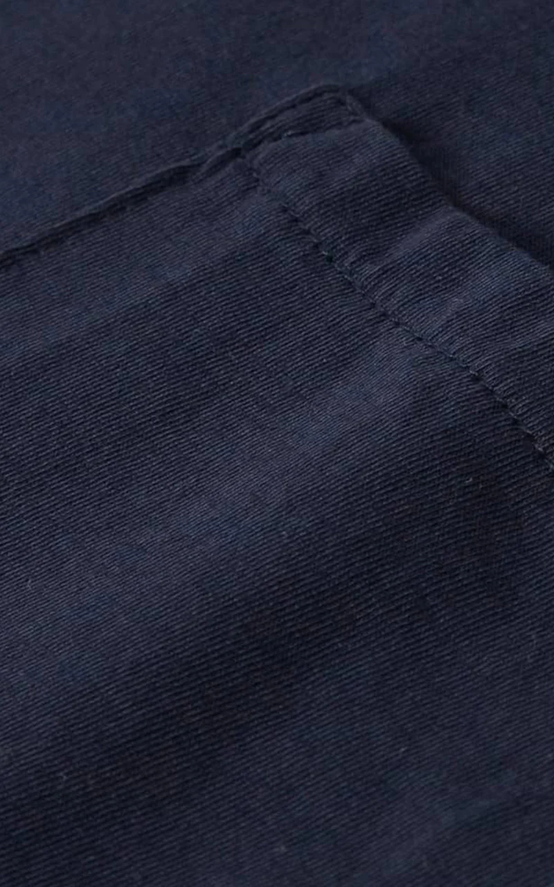 Merz b. Schwanen CTP02 Crew Neck Pocket Tee Deep Blue - Image 4