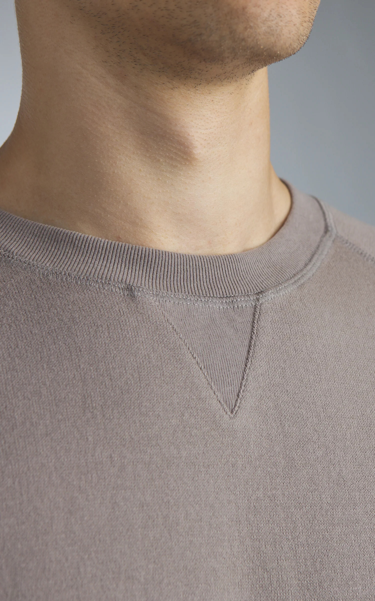 Merz b. Schwanen EASYCREW01 Sweatshirt Faded Grain - Image 4