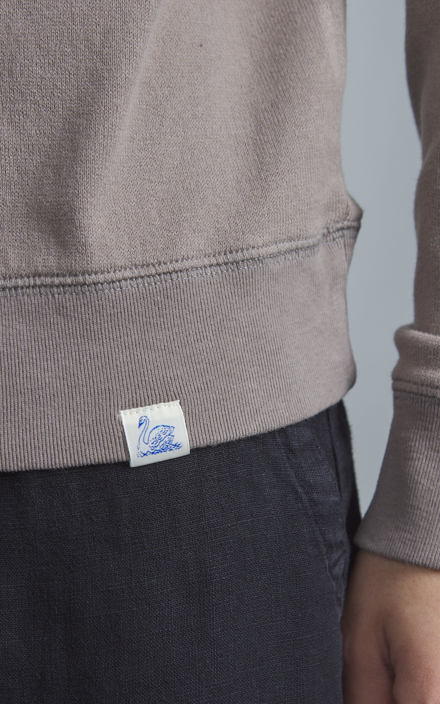 Merz b. Schwanen EASYCREW01 Sweatshirt Faded Grain - Image 5