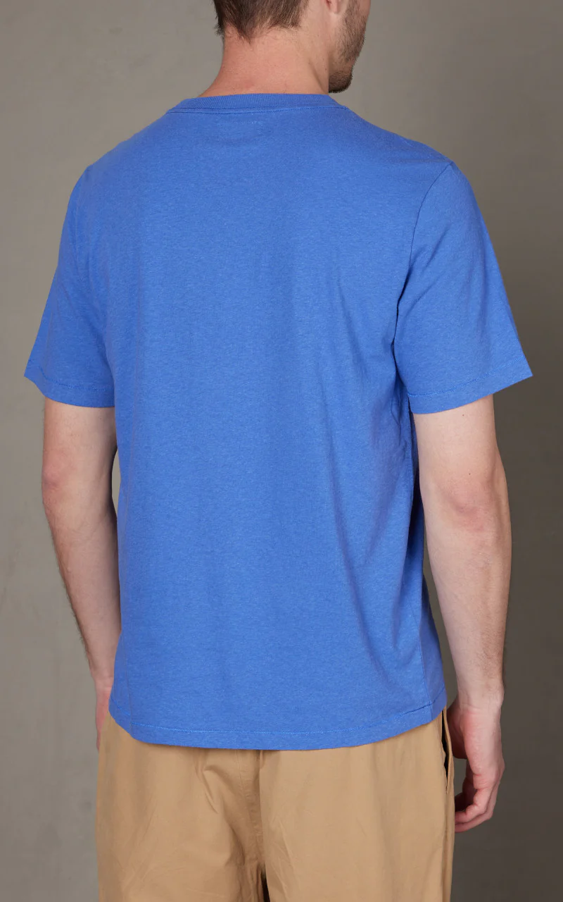 Merz b. Schwanen HPT01 T-Shirt Washed Blue - Image 5