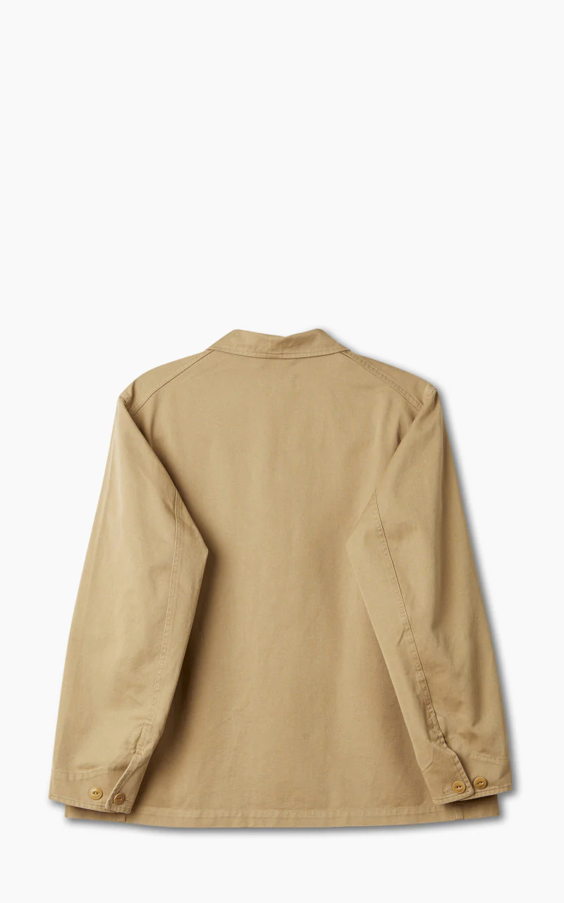 Merz b. Schwanen JKT01 4-Pocket Jacket Relaxed Khaki - Image 8