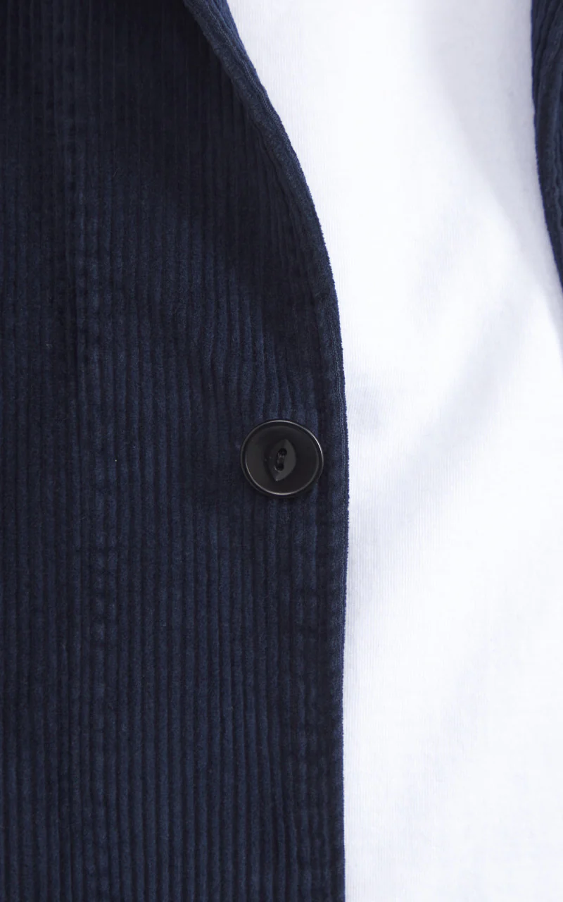 Merz b. Schwanen JKT03C Corduroy Jacket Dark Navy - Image 6
