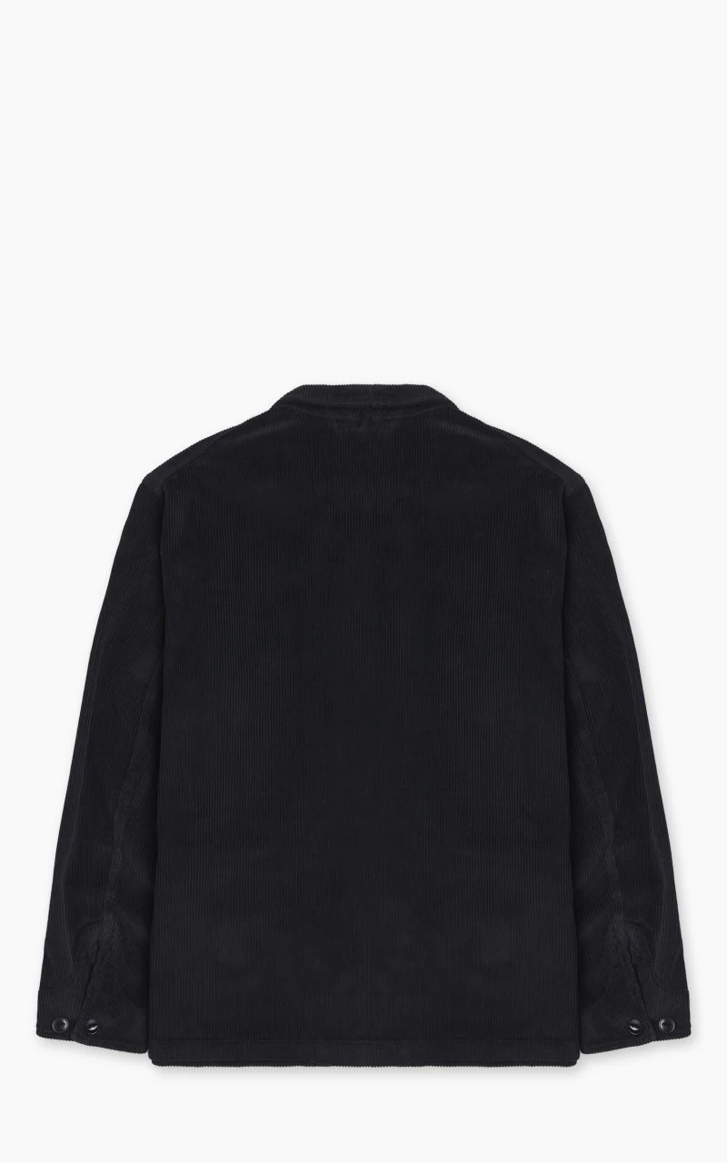 Merz b. Schwanen JKT03C Corduroy Jacket Deep Black - Image 3
