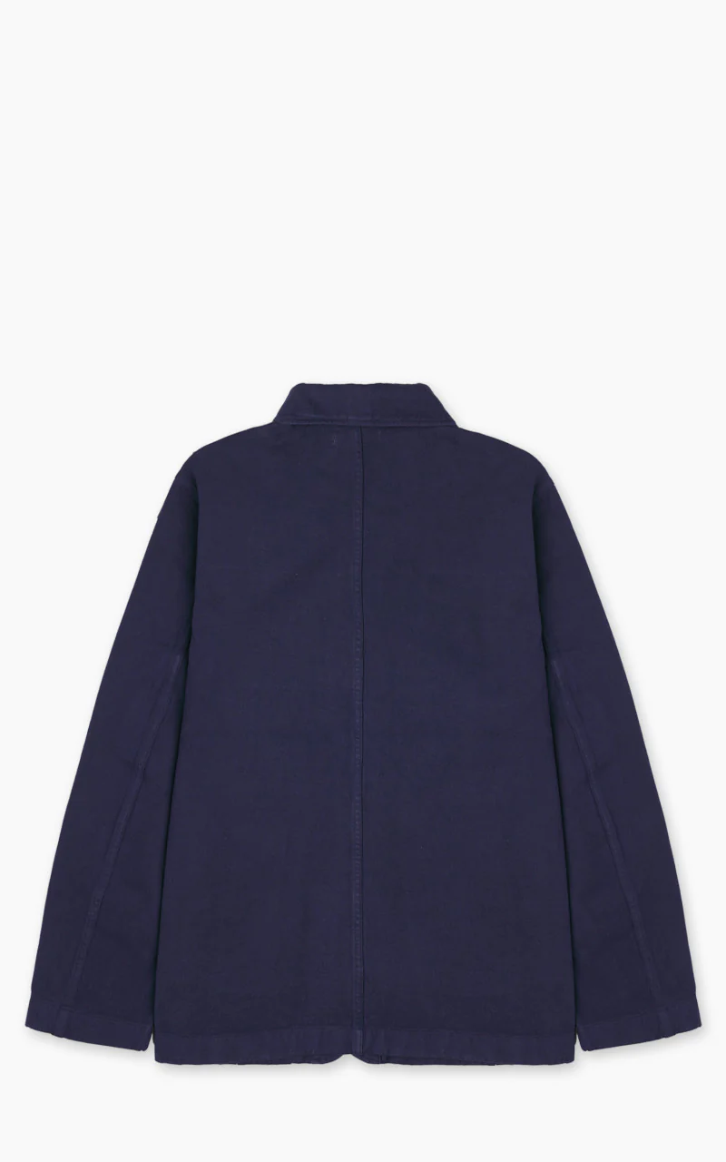 Merz b. Schwanen JKT05 Broken Twill Jacket Ink Blue - Image 7