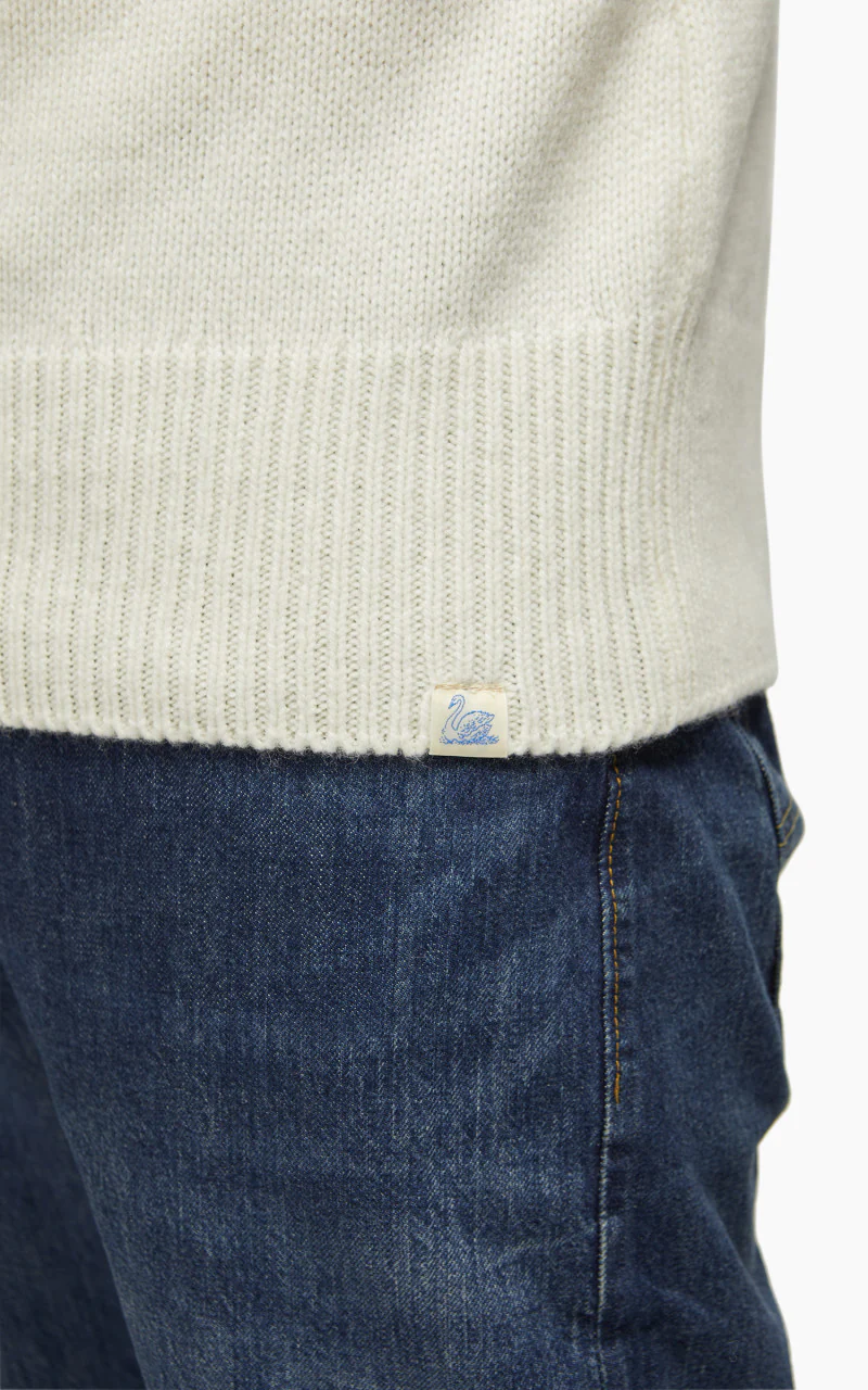 Merz b. Schwanen LOCT01 Roll Neck Pullover Nature - Image 8
