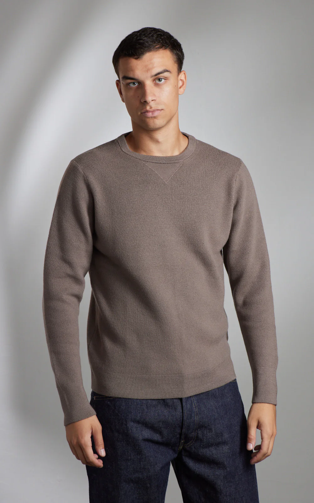 Merz b. Schwanen MWCC01 Classic Crew Merino Pullover Grain - Image 7