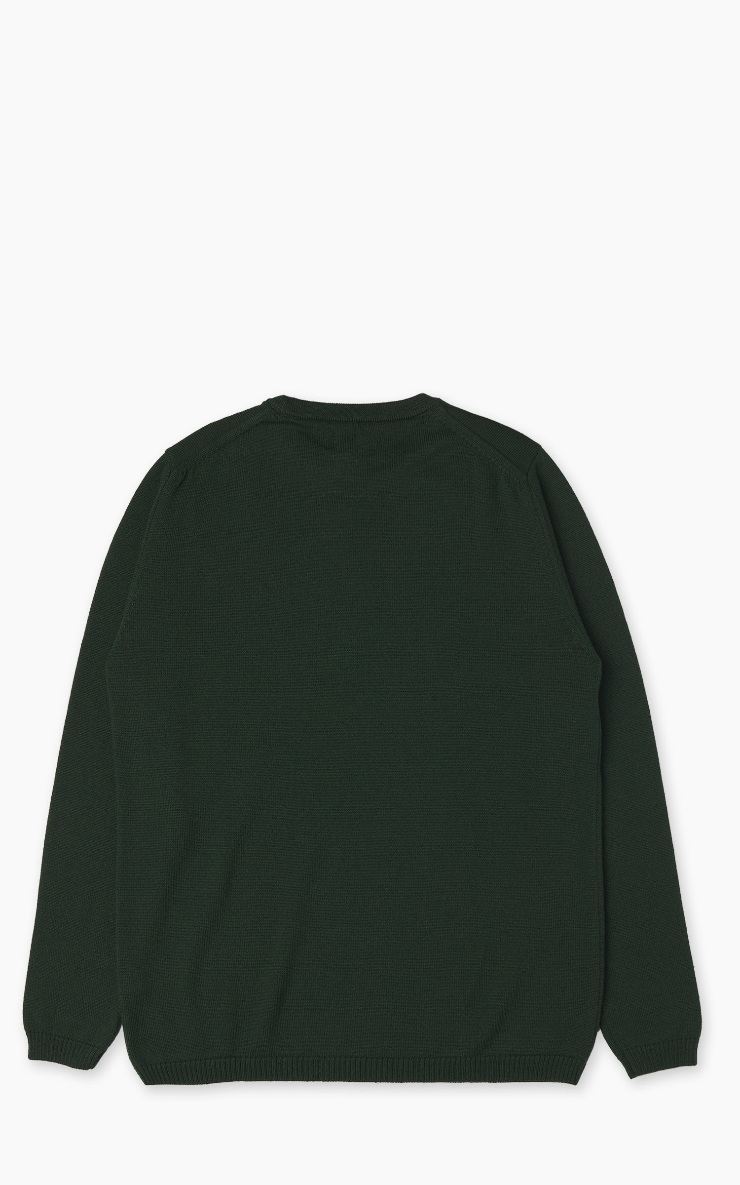 Merz b. Schwanen MWRC01 Classic Crew Merino Wool Pullover Forest - Image 3