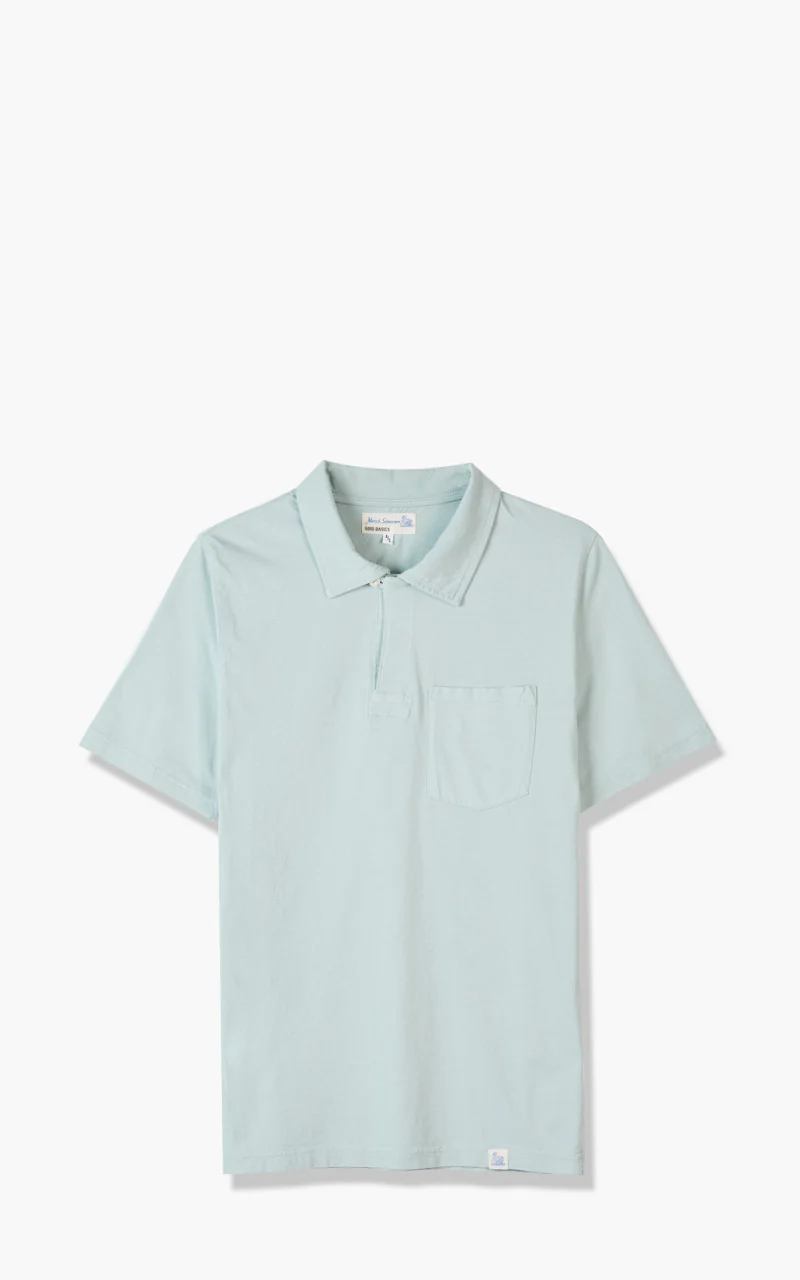 Merz b. Schwanen PLP02 Polo Pocket Shirt Ice