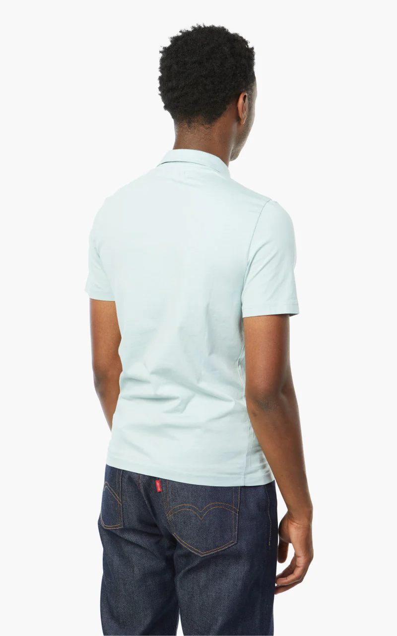 Merz b. Schwanen PLP02 Polo Pocket Shirt Ice - Image 3