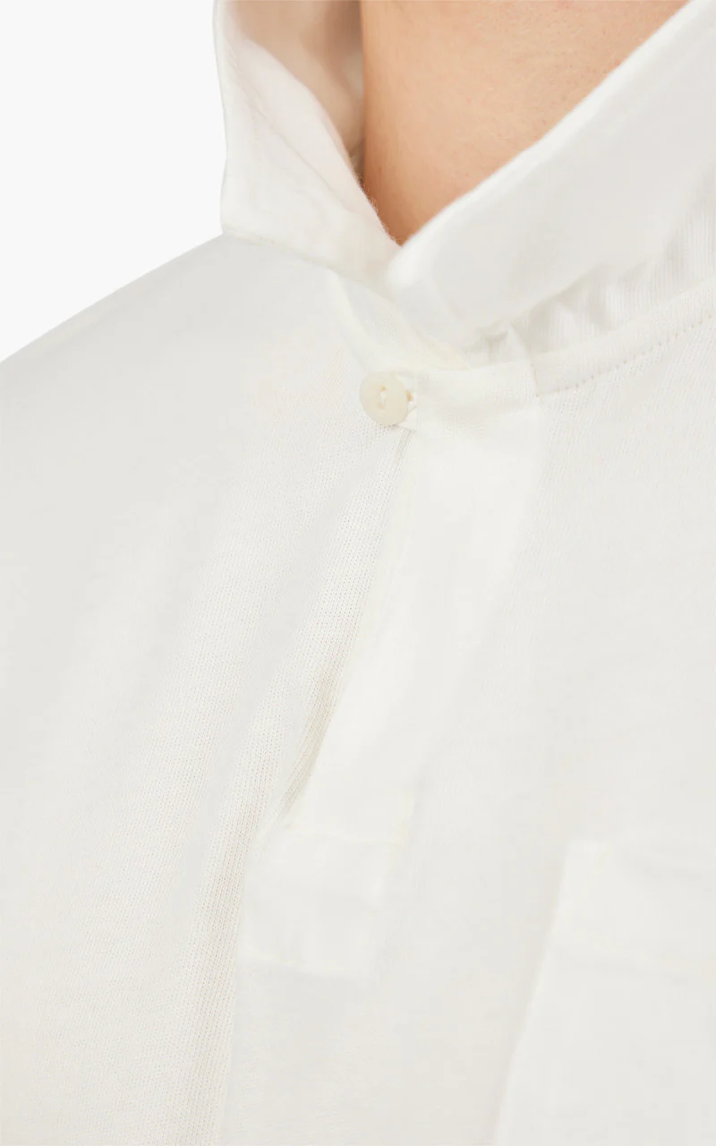 Merz b. Schwanen PLP04 Polo Shirt White - Image 4