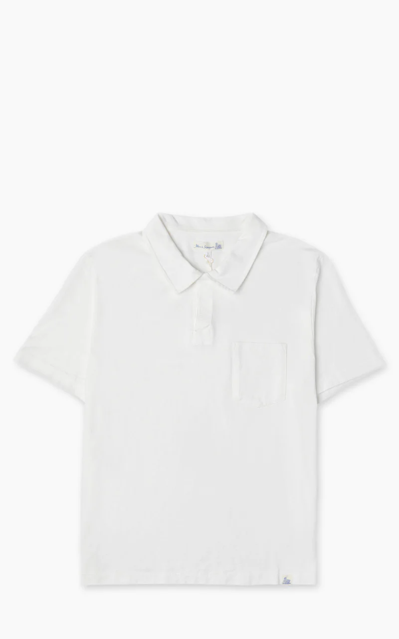 Merz b. Schwanen POLO01 Polo Tee White