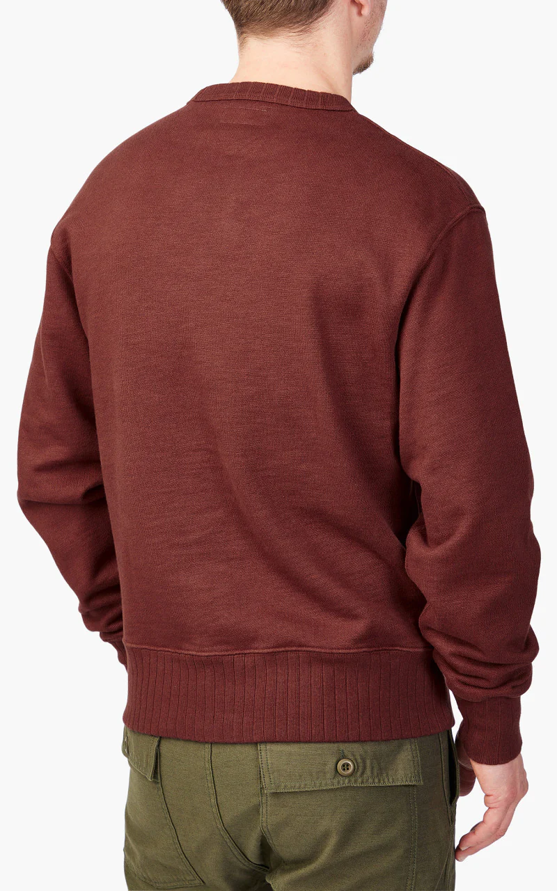Merz b. Schwanen RFC01 Sweatshirt Chestnut - Image 4