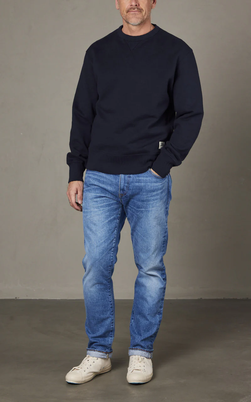 Merz b. Schwanen RFC01 Sweatshirt Dark Navy - Image 2