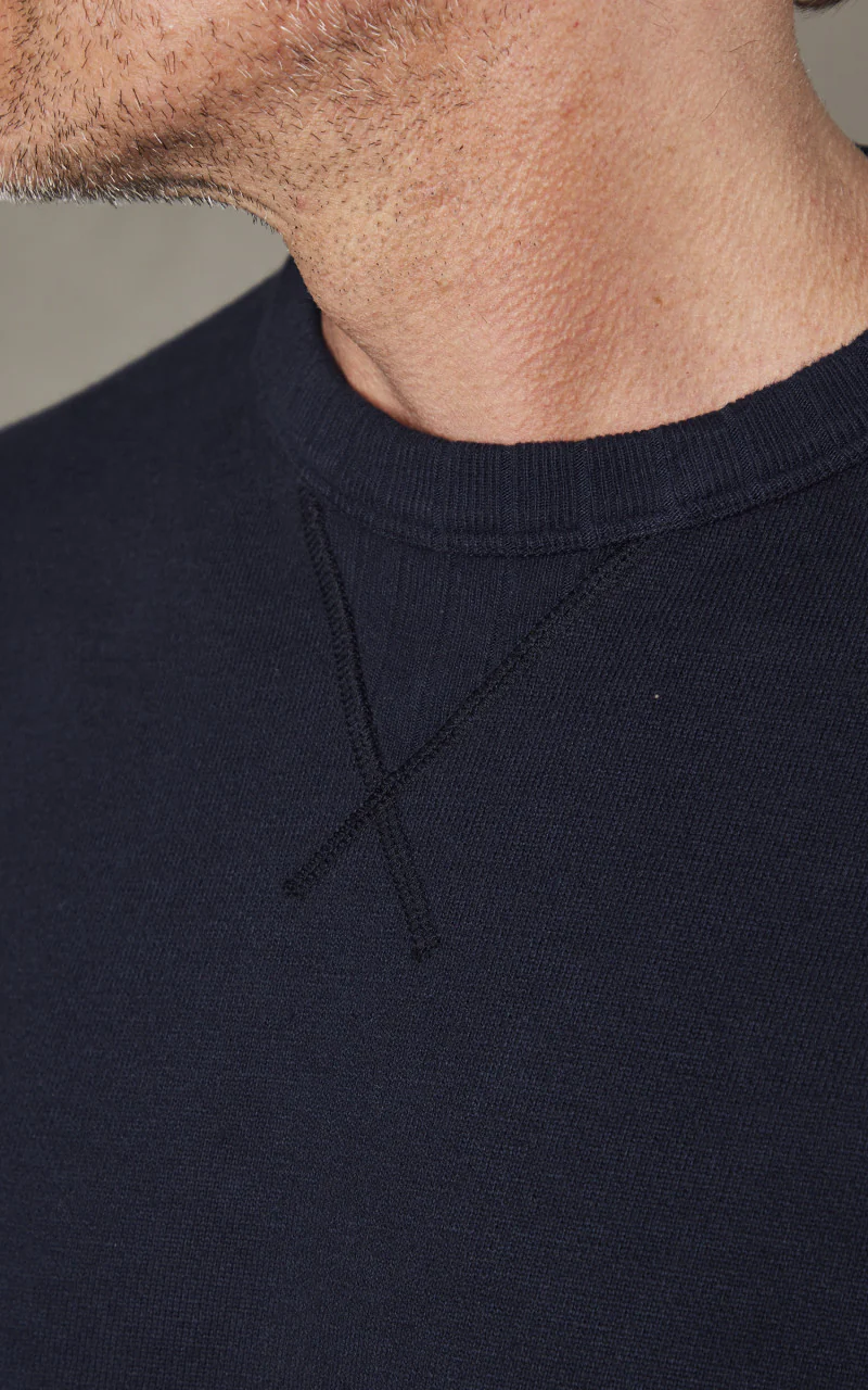 Merz b. Schwanen RFC01 Sweatshirt Dark Navy - Image 5