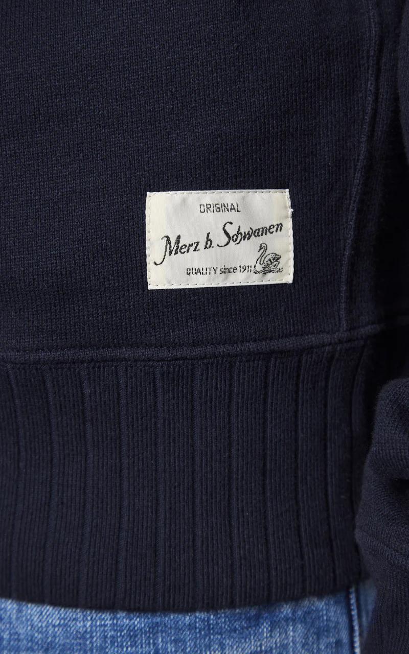 Merz b. Schwanen RFC01 Sweatshirt Dark Navy - Image 6